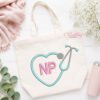 NP Stethoscope Heart Embroidery Design _ Logo 1