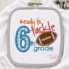 Ready To Tackle 6th Grade Applique Design _ Logo 3 Ready To Tackle 6th Grade Applique Design _ Logo 3