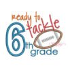 Ready To Tackle 6th Grade Applique Design _ Website Ready To Tackle 6th Grade Applique Design _ Website
