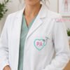 Stethoscope Heart PA Embroidery Design _ Logo 2