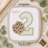 2nd Birthday Cookie Applique Design _ Logo 3