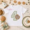 4th Birthday Cookie Applique Design _ Logo 2