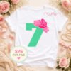 7th Birthday Roses SVG Files _ Logo 1 7th Birthday Roses SVG Files _ Logo 1