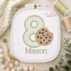8th Birthday Cookie Applique Design _ Logo 3