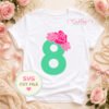 8th Birthday Roses SVG File _ Logo 1 8th Birthday Roses SVG File _ Logo 1