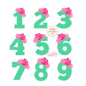 Birthday Roses SVG Full Set
