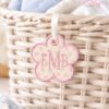 Flower Tag Applique Design _ Logo 3 Flower Tag Applique Design _ Logo 3