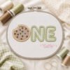 ONE Cookie Applique Design _ Logo 3