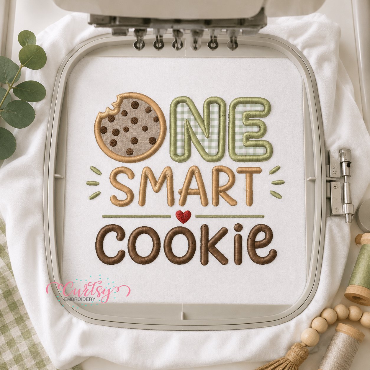 One Smart Cookie Applique Design _ Logo 3