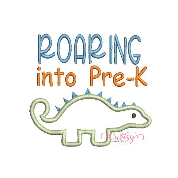 Roaring Into PreK Appliue Design _ Website Roaring Into PreK Appliue Design _ Website