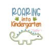 Roaring into Kindergarten Applique Design _ Website Roaring into Kindergarten Applique Design _ Website