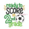 Score in 2nd Grade Soccer Applique Design _ Website