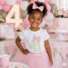 4th Birthday Bow Applique Design _ Logo 2 4th Birthday Bow Applique Design _ Logo 2