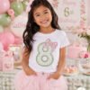 8th Birthday Bow Applique Design _ Logo 2