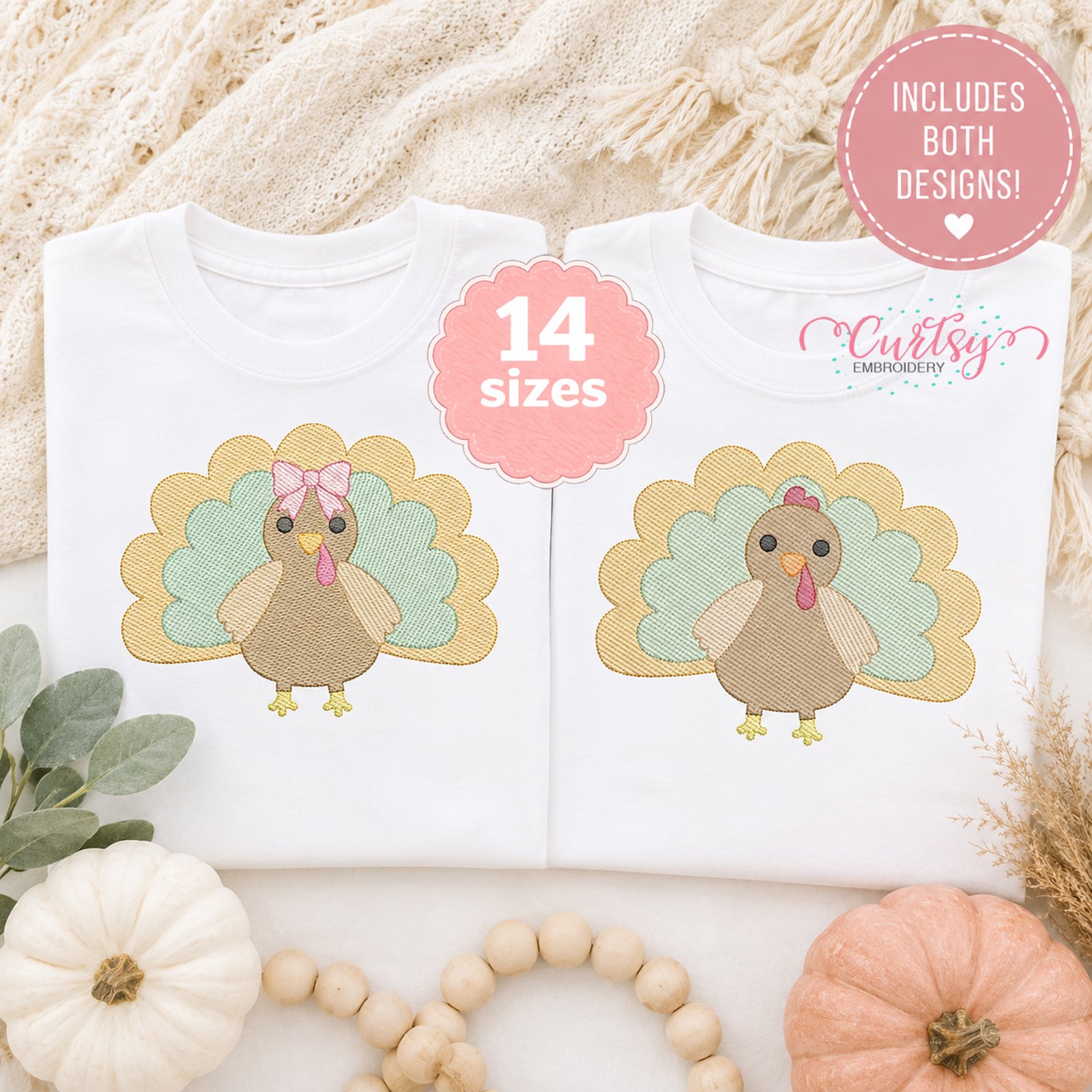 Boy and Girl Turkey Combo Embroidery Design _ Etsy 2000 Boy and Girl Turkey Combo Embroidery Design _ Etsy 2000