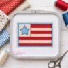 Quilted Flag Applique Design _ Logo 3