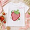 Quilted Strawberry Applique Design _ Logo 1 Quilted Strawberry Applique Design _ Logo 1