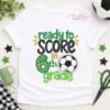 Ready to Score in 6th Grade Soccer Applique Design _ Logo 1