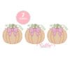 Sketch Fill Pumpkin with Bow Trio Embroidery Design _ Website