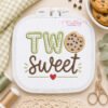 Two Sweet Cookie Applique Design _ Logo 3