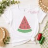 Watermelon Slice Quick Stitch Emboridery Design _ Logo 1