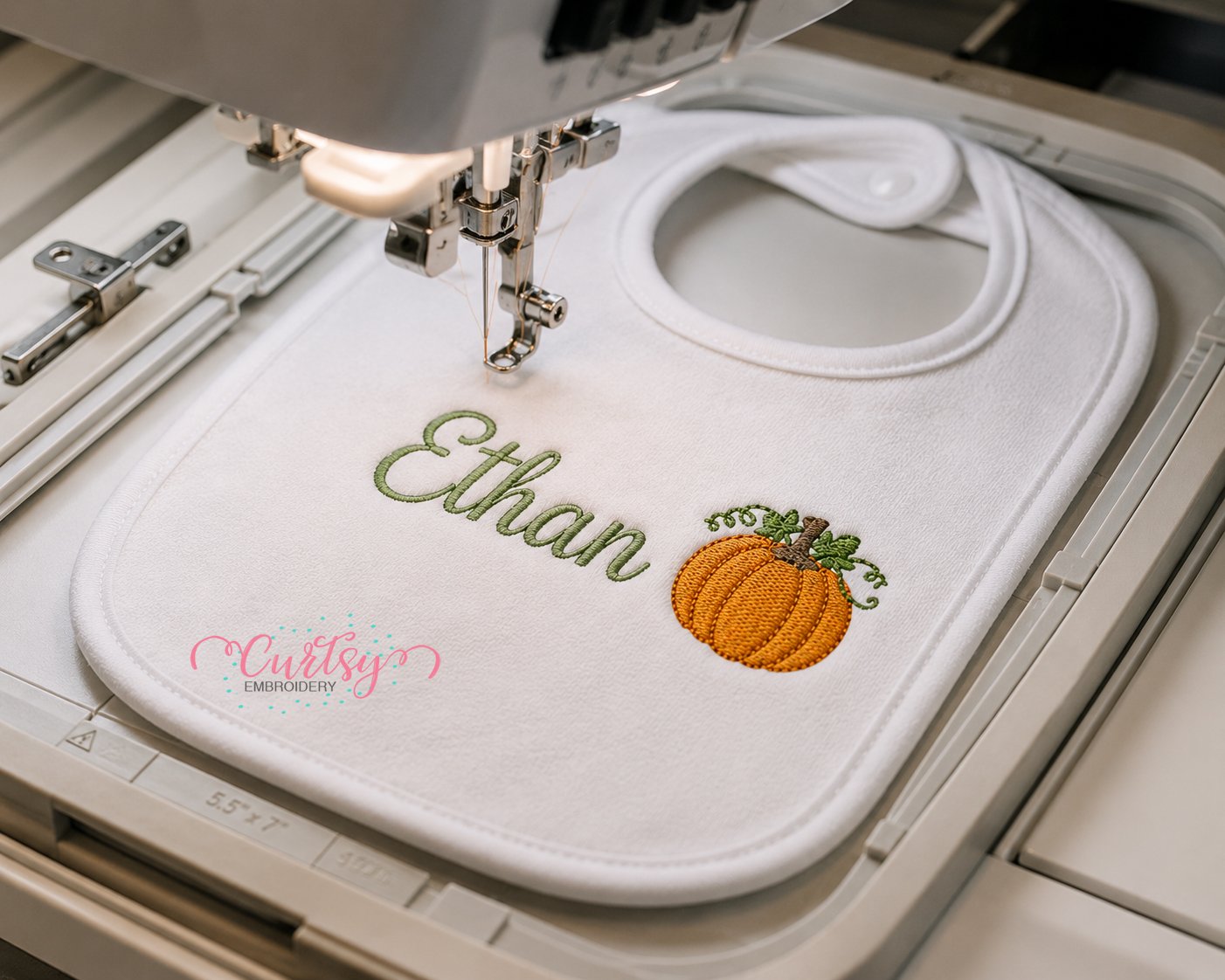 Pumpkin Minis Embroidery Design _ Logo 3