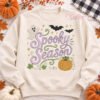 Spooky Season Embroidery Design _ Logo 1 Spooky Season embroidery design on Halloween sweatshirt