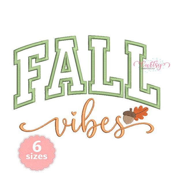 Fall Vibes Applique Design Single Fabric _ Website 2 Fall Vibes Applique Design Single Fabric _ Website 2
