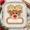 Boy Reindeer Christmas Applique Design _ Etsy 2000 Boy Reindeer Christmas Applique Design _ Etsy 2000