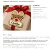 Diresctions Pic Preview of the illustrated PDF instructions included with the boy reindeer ornament and gift tag machine embroidery design.